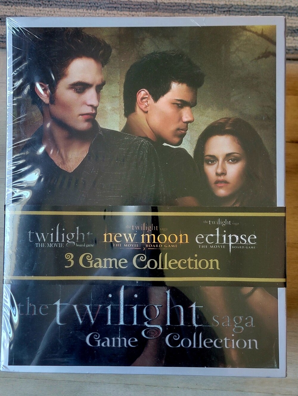 Twilight Saga 3 Game Collection - Gold & Black Cover